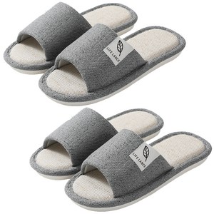 라이프란스 프리미엄 린넨 거실화 2종 세트