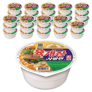 육개장 사발면 86g, 36개