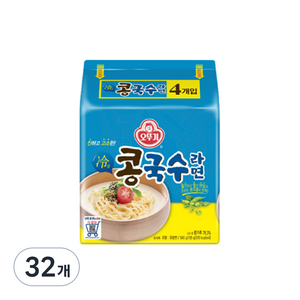 오뚜기 콩국수라면, 135g, 32개