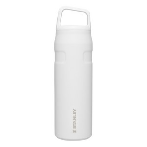 스탠리 아이스플로우 에어로라이트 캡 앤 캐리 + 텀블러, 프로스트화이트, 710ml, 1개