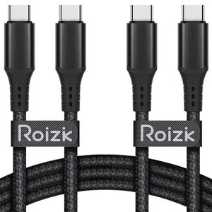 로이직 C타입-C타입 60W PD 초고속 충전 케이블 RZ-510