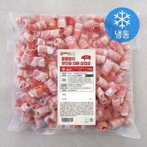 곰곰 돌돌말이 무연골 대패 삼겹살 (냉동), 1.5kg, 1개