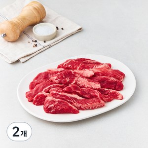 호주산 갈비살 구이용 (냉장), 600g, 2개