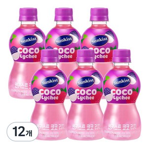 선키스트 코코 리치 음료, 300ml, 12개