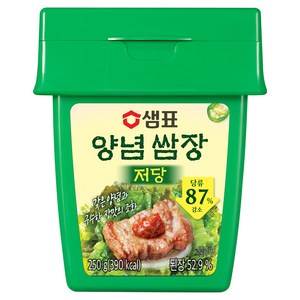 샘표 저당 양념쌈장, 250g, 1개