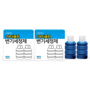 디앤디 닥터클린 리필용 변기세정액, 100ml, 4개