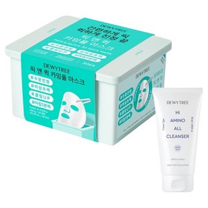 듀이트리 픽 앤 퀵 뽑아쓰는 카밍풀 마스크 30매 + 하이 아미노 폼 50ml 세트, 1개