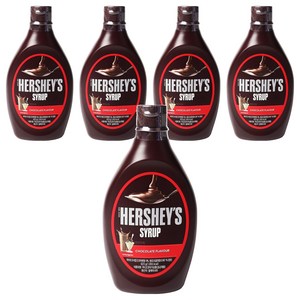 허쉬 초코 시럽, 623g, 5개