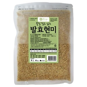 청그루 불릴 필요 없는 발효현미, 1kg, 1개