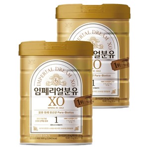 임페리얼드림XO 분유 1단계, 800g, 2개