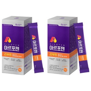 대상웰라이프 정품 아르포텐아르지닌 리부트, 270ml, 2개