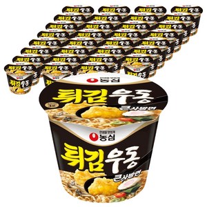 농심 튀김우동 큰사발면 111g