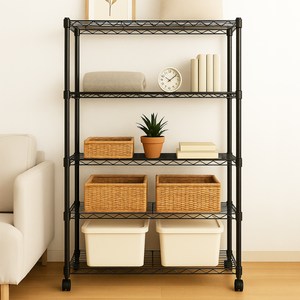 코멧 5단 메탈랙 900 x 350 x 1500mm