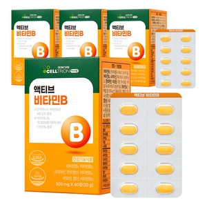 이너랩 액티브 비타민B, 60정, 4개