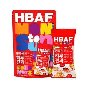 바프 먼투썬 하루견과 레드, 200g, 1개