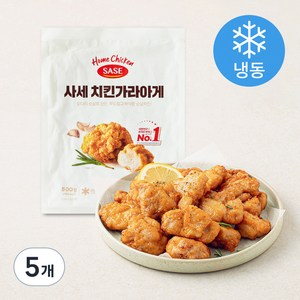 사세 치킨 가라아게 (냉동), 500g, 5개