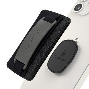 신지모루 신지마운트 밴드그립 탈부착 카드수납 휴대폰 거치대 파우치