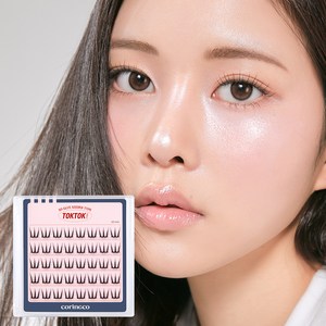 코링코 톡톡하라 노글루 속눈썹 10mm, 뮤즈, 1개
