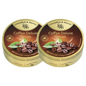 캐빈디쉬앤하비 커피맛 캔디, 175g, 2개