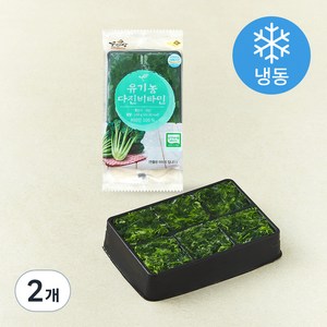 우리땅 유기농 인증 다진 비타민 (냉동), 100g, 2개