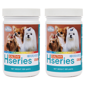 데이스포 강아지 에이치시리즈 NUTRI, 종합영양제, 500g, 2개