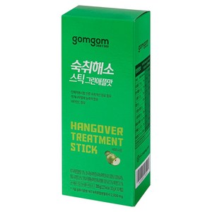 곰곰 숙취해소 스틱 그린애플맛 10p