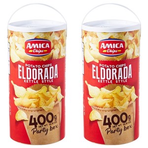아미카칩스 엘도라다 포테이토칩, 400g, 2개