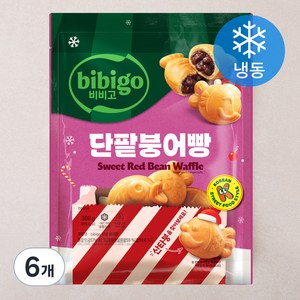 비비고 단팥붕어빵 (냉동), 300g, 6개