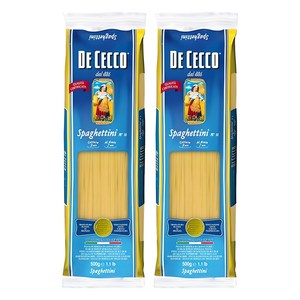 데체코 스파게티니, 500g, 2개