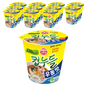 오뚜기 컵누들 우동맛 컵라면, 12개