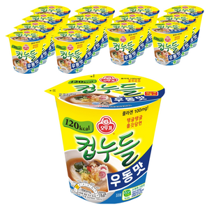 오뚜기 컵누들 우동맛 38.1g, 15개