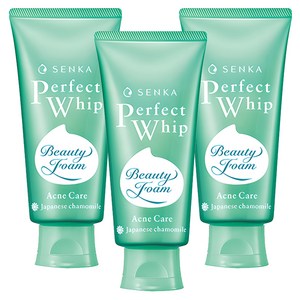 센카 퍼펙트 휩 아크네 케어 에이 클렌징폼, 100g, 3개