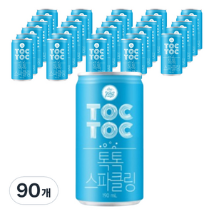 더비나인 TOCTOC 톡톡 스파클링, 190ml, 90개