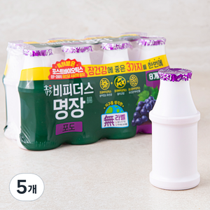 소와나무 비피더스 명장 포도 요구르트 8입, 1000ml, 5개