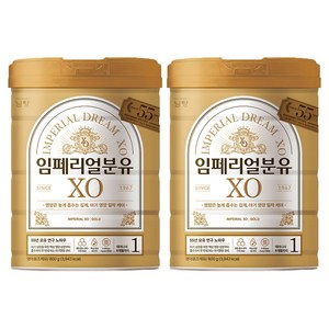 임페리얼드림XO 분유 1단계, 800g, 2개