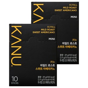 카누 콜롬비아 블랜드 마일드로스트 스위트 아메리카노 미니