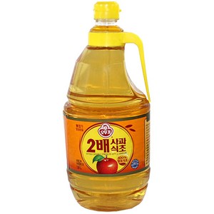 오뚜기 2배 사과식초, 1.8L, 1개