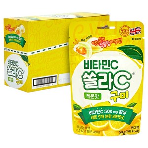 고려은단 쏠라C구미 레몬맛, 400g, 1개