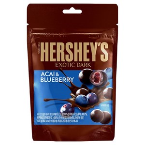 허쉬 아사이 앤드 블루베리 다크초콜릿, 100g, 1개