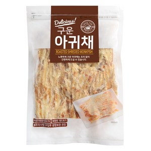 해맑은푸드 구운 아귀채, 200g, 1개