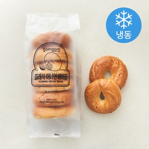 곰곰 어니언 베이글 6개입, 720g, 1개