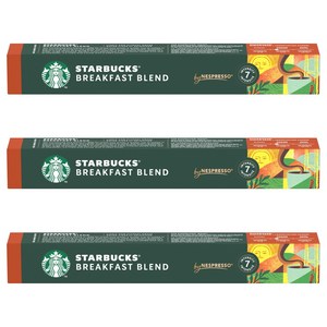스타벅스 by 네스프레소 브렉퍼스트 블렌드 캡슐커피