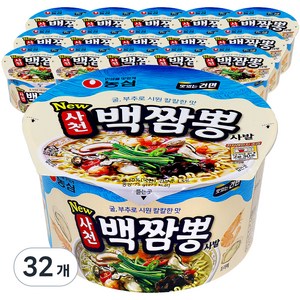 사천 백짬뽕 사발 75g, 32개
