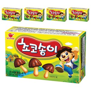 초코송이, 50g, 5개