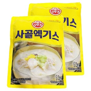 [오뚜기] 사골엑기스, 2개, 1kg