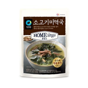 청정원 호밍스 소고기미역국, 450g, 1개