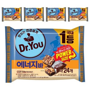 닥터유 에너지바 파워사이즈, 337g, 5개