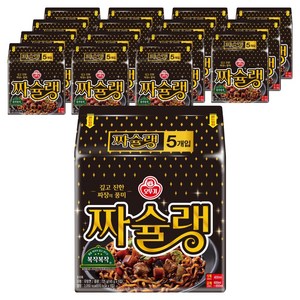 오뚜기 짜슐랭 145g, 80개