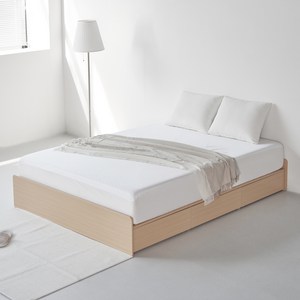 도모 라베노 수납형 3단 무헤드 침대 프레임, 우드, 싱글