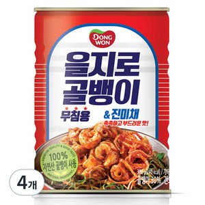 동원 을지로 골뱅이, 300g, 4개